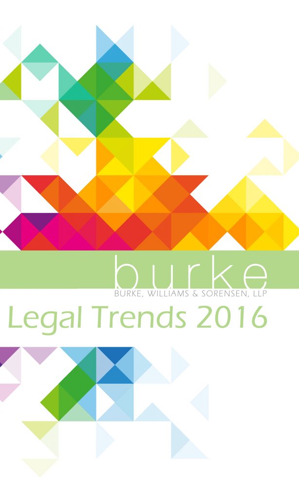 2016 Legal Trends
