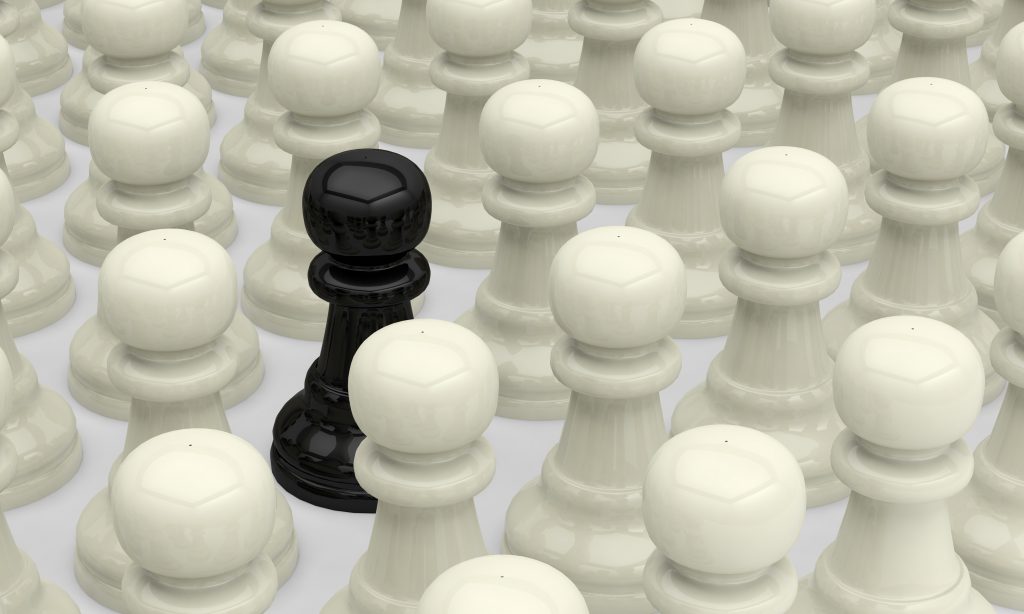 The concept of a fierce chess battle sparks creative and strategic